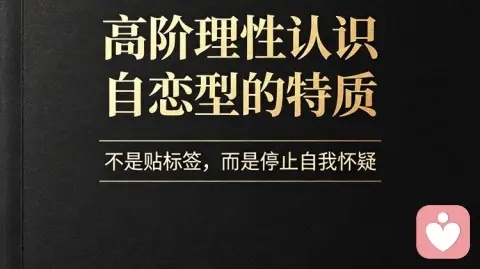 高阶认知:如何平稳应对自恋型亲密关系