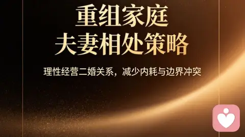 婚姻辅导实录:重组家庭离婚的核心原因与修复策略