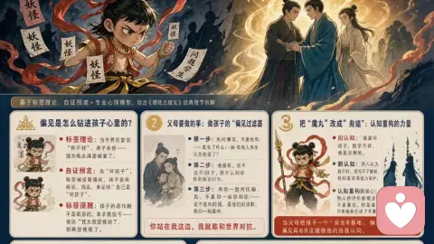 魔丸的烙印:当社会偏见入侵家庭,父母如何成为孩子的“心理防壁”