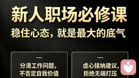 职场新人上班，如何减少精神内耗？
