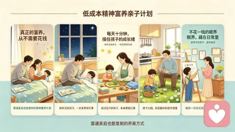 真正的富养，从不需要花钱｜普通家庭可复制的低成本精神富养计划
