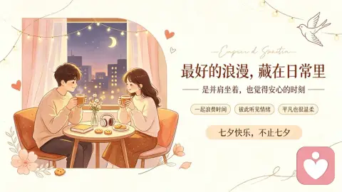 咨询师视角下的七夕:真正的亲密,从来不用靠节日证明