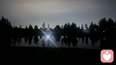 深夜湖畔，与自己和解