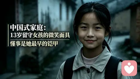 中国式家庭：13岁留守女孩的微笑面具，懂事是她最早的铠甲