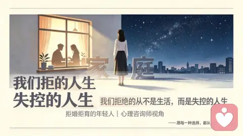 拒婚拒育的年轻人:我们拒绝的从不是生活,而是失控的人生