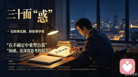 三十而“惑”：在不确定中重塑自我