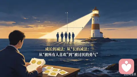 《成长的减法：从“被所有人喜欢”到“被讨厌的勇气”》