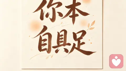 你本自具足,不必向外借光