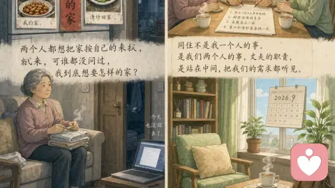 同住屋檐下的心理博弈：婆媳冲突背后的空间、边界与自我重建