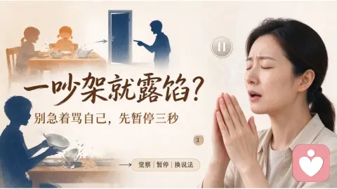 你说绝不走父母老路，吵架却全露馅
