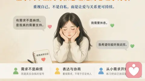 从“需求羞耻”到自我关怀：基于人本主义与依恋理论的心理学分析