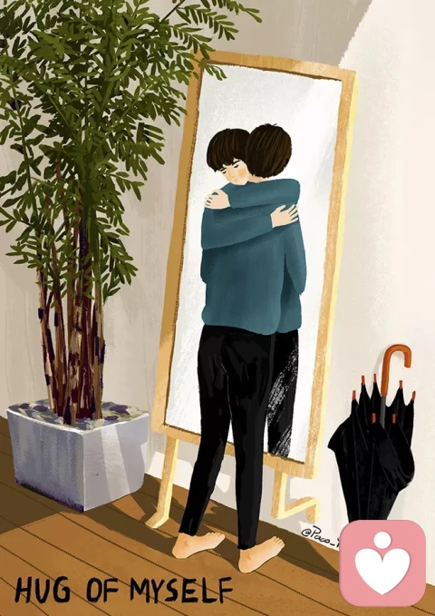 身心動作插圖