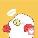 一只被力大无穷鸭打过的鸭的头像