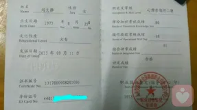 国家二级心理咨询师资格证