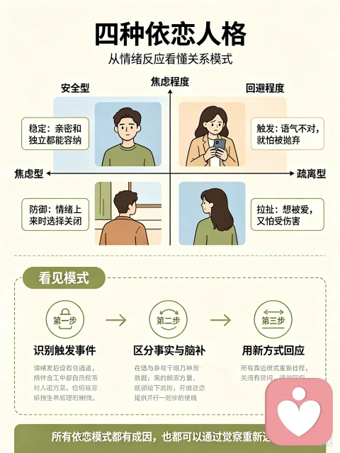 四种依恋人格深度解析